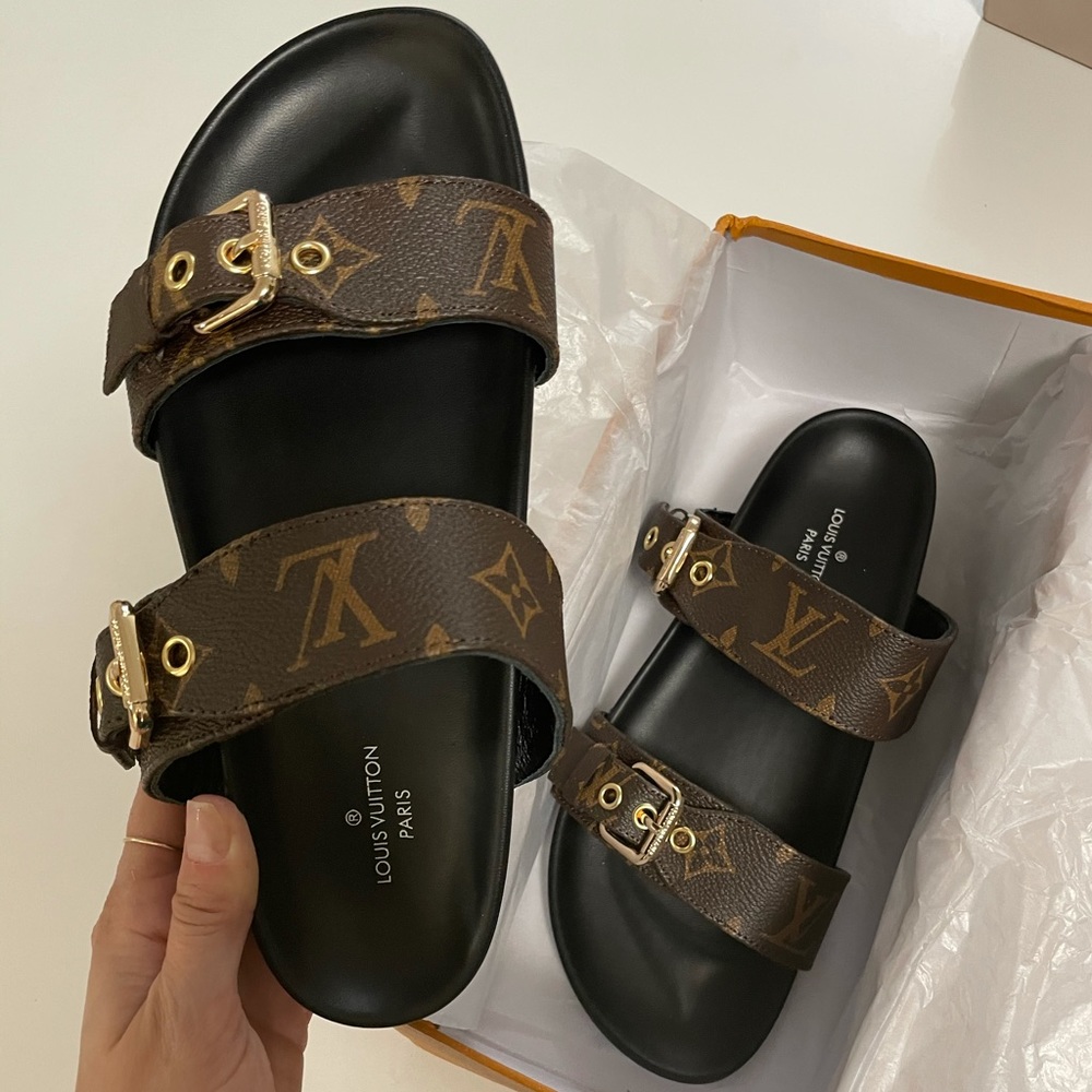 Louis Vuitton Bom Dia Flat Mules